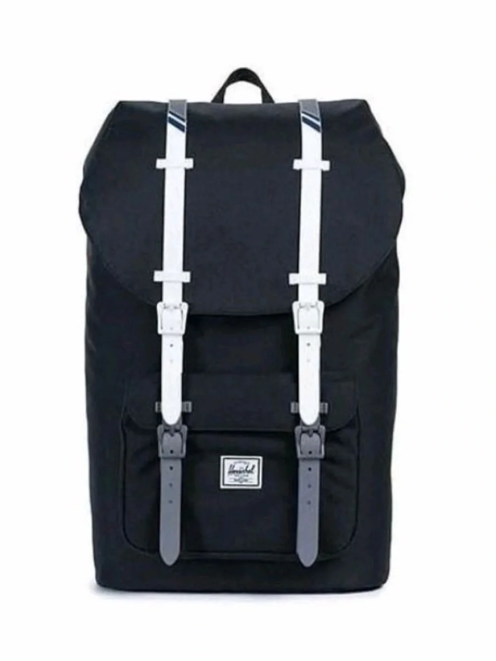Herschel Supply Co Little America Laptop Backpack - Black White 25L Padded Pack